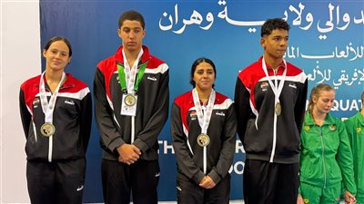 منتخب مصر للسباحة يواصل التألق ببطولة إفريقيا وهران 2026