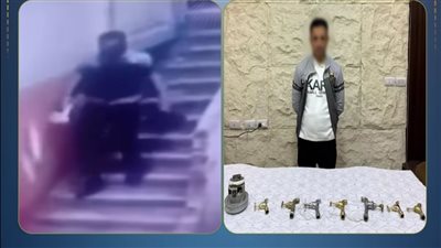 سرق 7 صنابير وموتور مياه.. سقوط لص المساجد بالمنيا