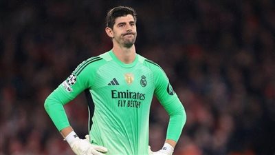 تيبو كورتوا يوجه رسالة مؤثرة لجماهير ريال مدريد بعد خسارة الكلاسيكو