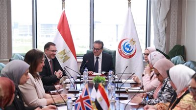 وزير الصحة يستقبل سفير بريطانيا لدى مصر لبحث تعزيز التعاون المشترك في المجالات الصحية