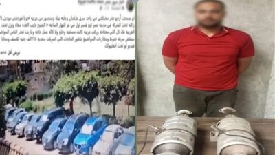 القبض على ميكانيكي سرق قطع غيار سيارة بمدينة نصر