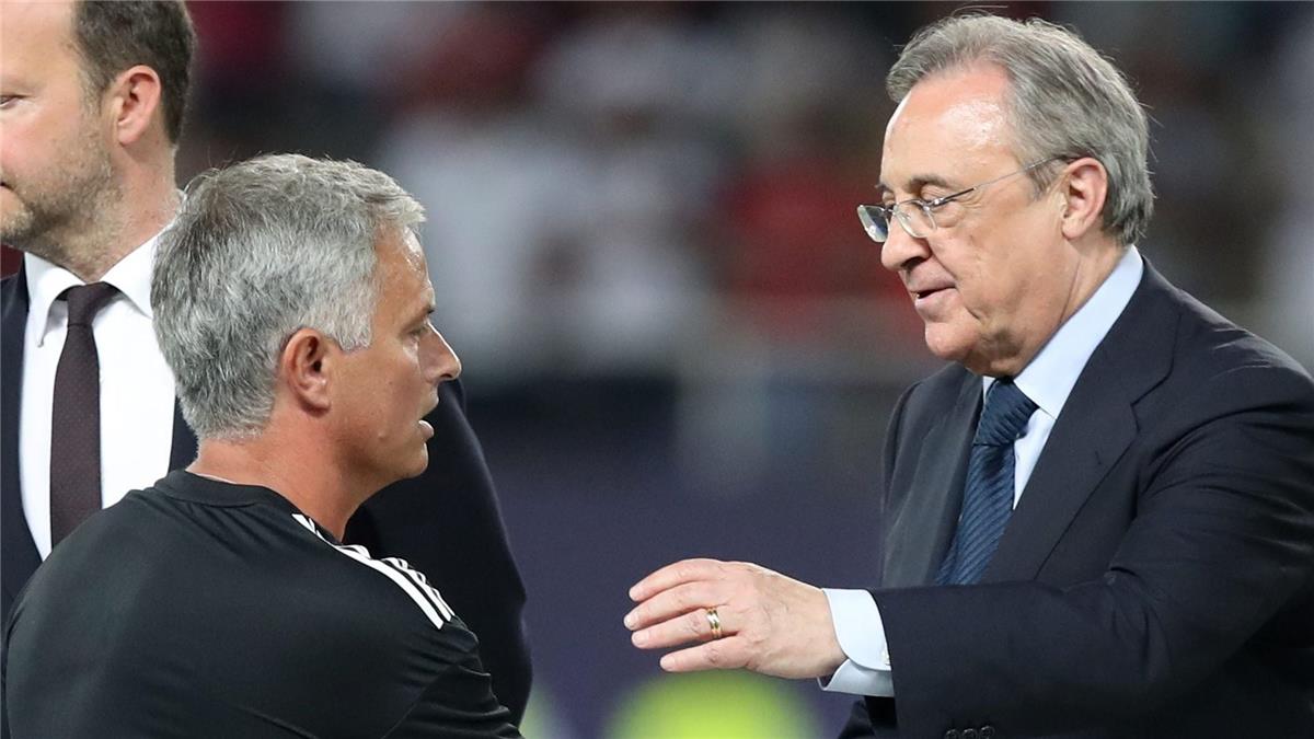 بيريز عن مشاجرات لاعبي ريال مدريد: اسألوا باق الأندية.. ومورينيو أعاد مكانتنا