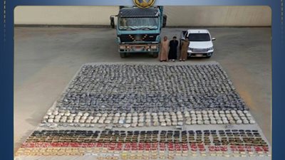 الداخلية تسقط بؤرة إجرامية وتضبط طن ونصف مخدرات بـ100 مليون جنيه