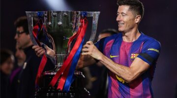 من الدوري الإنجليزي.. برشلونة يجتمع مع خليفة ليفاندوفسكي
