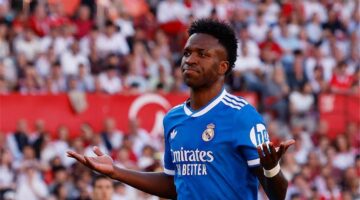 فينيسيوس يسجل هدف ريال مدريد الأول أمام إشبيلية