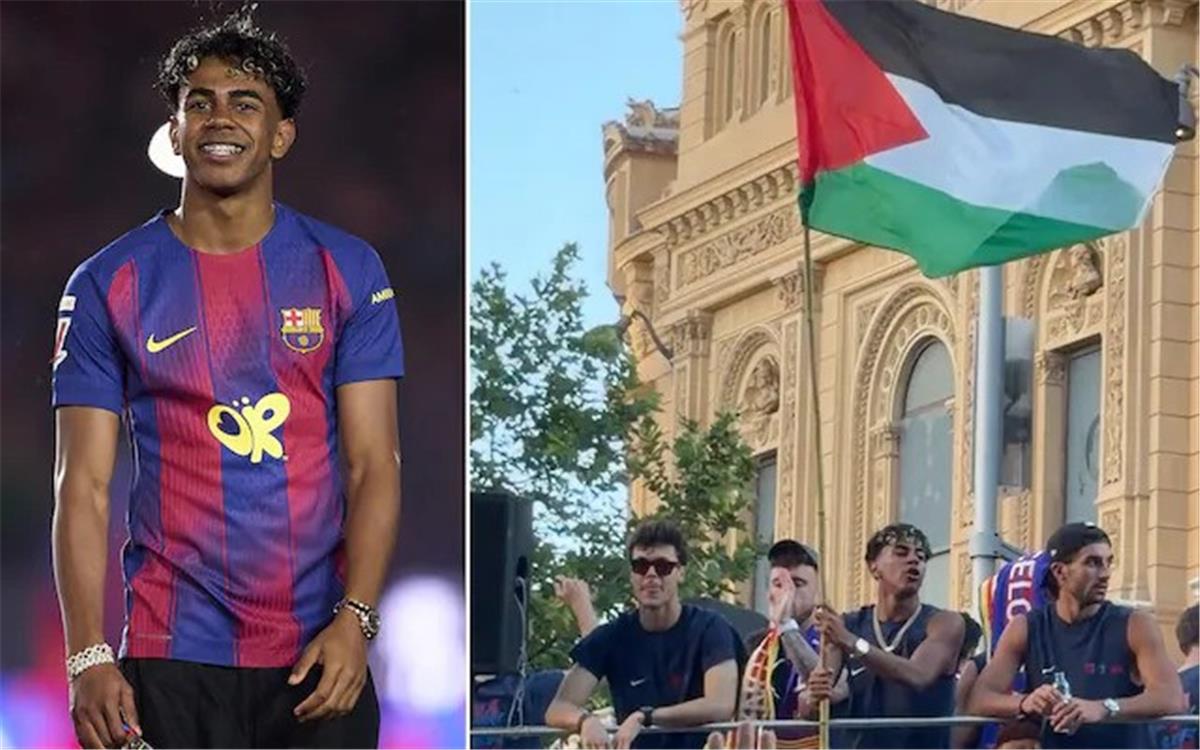فيديو | “لن ألمس الكرة”.. أول تصريح لـ لامين يامال بعد واقعة رفعه علم فلسطين