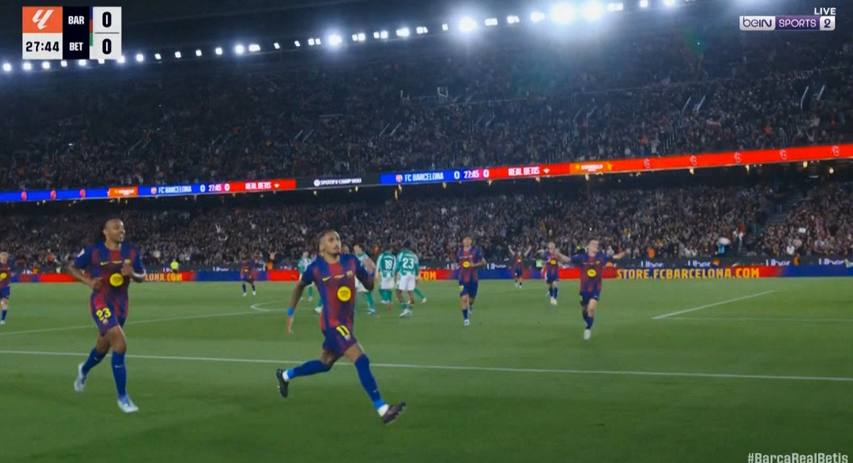 اهداف مباراة برشلونة وريال بيتيس في الدوري الاسباني