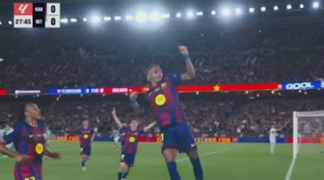 برشلونة ضد ريال بتيس.. ملخص اهداف ونتيجه مباراة برشلونة وريال بيتيس في الدوري الإسباني بعد هدف رافينيا