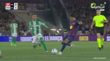 نتيجه مباراه برشلونة اليوم.. ملخص اهداف ونتيجه مباراة برشلونة وريال بتيس في الدوري الإسباني