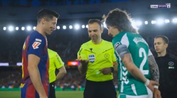 ملخص مباراة برشلونة وريال بيتيس (3-1) الدوري الاسباني