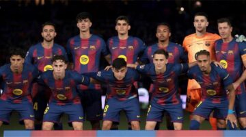 رجل مباراة برشلونة وريال بيتيس في الدوري الإسباني
