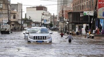 تضرر أكثر من 100 ألف شخص جراء السيول في اليمن