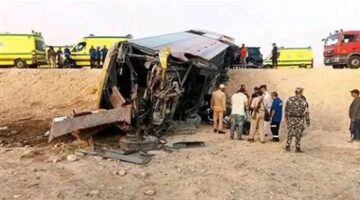 مصرع ربة منزل وإصابة سائق بحادث أعلى دائري العمرانية