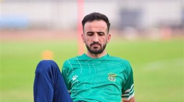نقل محمود دونجا إلى المستشفى بعد إصابته أمام غزل المحلة