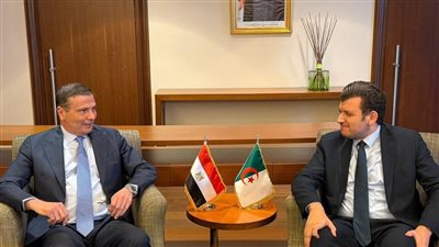 وزير الزراعة يبحث مع نظيره الجزائري تعزيز التعاون المشترك وتحقيق الأمن الغذائي المستدام