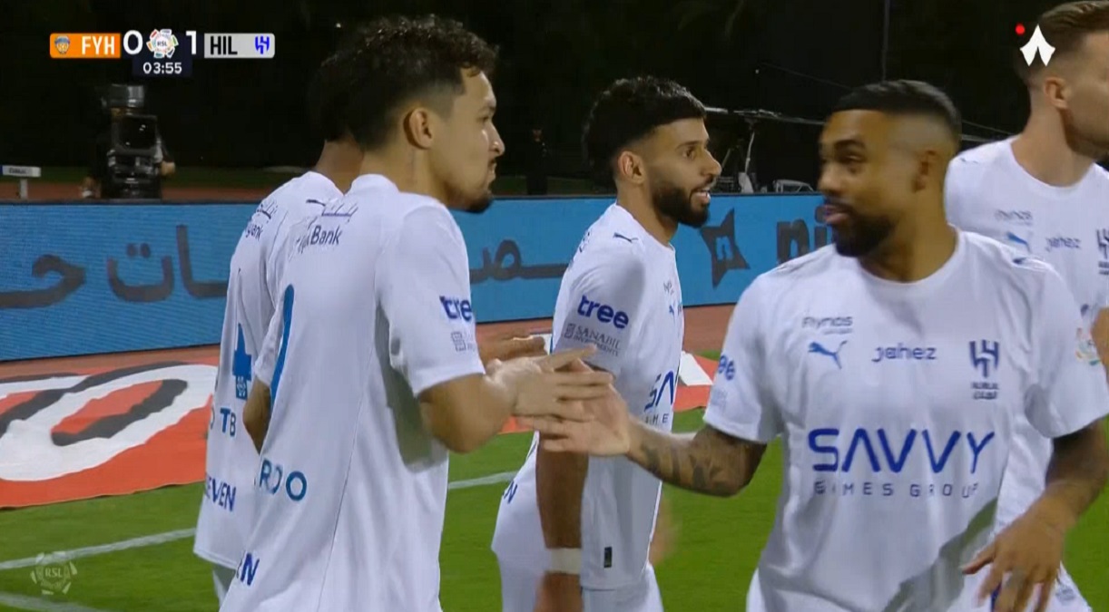 اهداف مباراة الهلال والفيحاء في الدوري السعودي