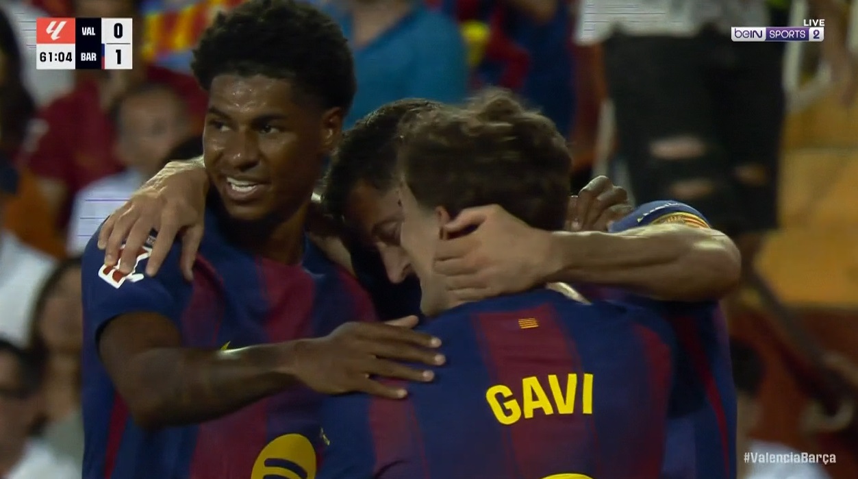 اهداف مباراة برشلونة وفالنسيا في الدوري الاسباني