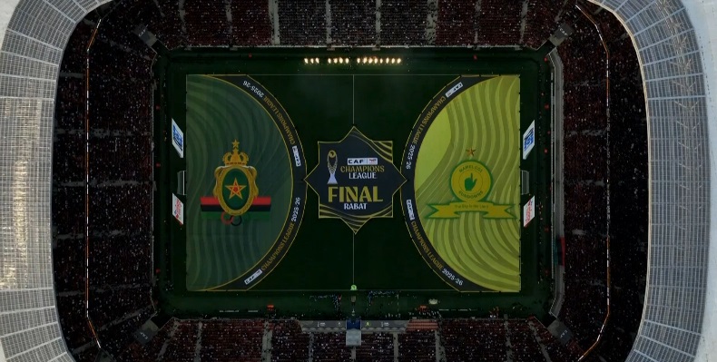 ملخص مباراة الجيش الملكي وصن داونز (1-1) نهائي دوري ابطال افريقيا