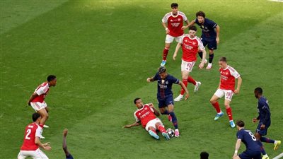 ارسنال.. ملخص اهداف ونتيجه مباراة آرسنال وباريس سان جيرمان في نهائي دوري أبطال أوروبا بعد مرور 60 دقيقة