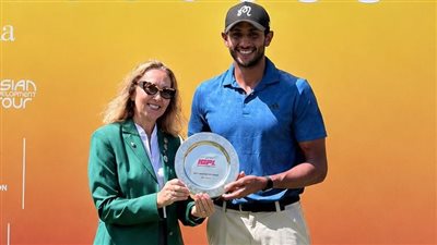 عيسى أبو العلا أفضل لاعب هاو وعربي في الجولة الآسيوية للجولف