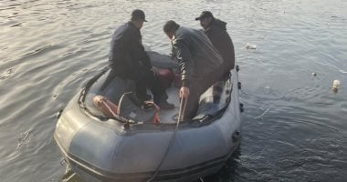 انتشال جثة شاب غرق فى نهر النيل بالبدرشين