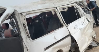 مصرع شخصين وإصابة 7 آخرين في حادث تصادم جنوب بورسعيد