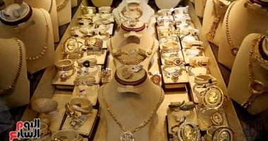 سعر الذهب عيار 18 اليوم السبت 23 مايو يصل إلى 5841 جنيهًا