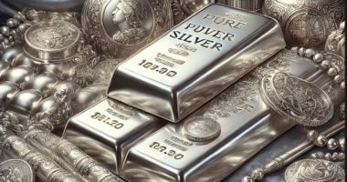 الفضة تسجل مكاسب لافتة بنسبة 3.9% خلال الأسبوع الماضي