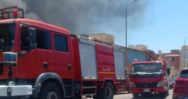 إخماد حريق داخل منزل فى أوسيم دون إصابات