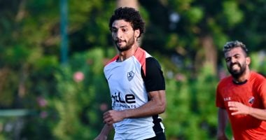 عمرو ناصر ينتظم في تدريبات الزمالك بعد التعافى من الإصابة