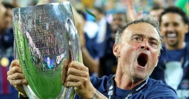 لويس إنريكي ماكينة ألقاب باريس سان جيرمان قبل نهائي دوري أبطال أوروبا
