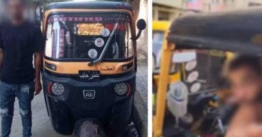 دبَّر “علقة” لصاحب سيارة بالعصا الخشبية.. سقوط بلطجي “التوكتوك” في بدر