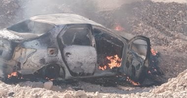 إصابة شخص إثر حريق داخل سيارة فى مدينة 6 أكتوبر