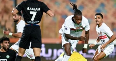 شيكوبانزا يضيع أول فرص الزمالك امام اتحاد العاصمة بالشوط الثانى