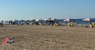 تعرف على دلالة العلم الأسود على شاطئ بورسعيد