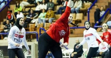 سيدات يد الأهلى يهزمن الشمس 39 – 28 فى مباراة التتويج بلقب الدورى