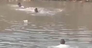 البحث عن شابين غرقا في منطقة قناطر نجع حمادي بقنا