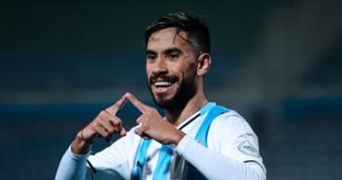 ناصر ماهر يدرك التعادل لبيراميدز أمام سيراميكا (1-1)