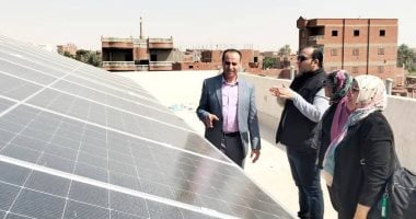 تشغيل الوحدات الصحية بالطاقة الشمسية ببني سويف خطوة نحو مستقبل أخضر..صور