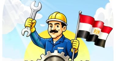 أونلي ليبانون : كاريكاتير «اليوم السابع» يحتفى بعيد عمال مصر: سواعد تبني المستقبل