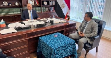 القنصل العام المصري بنيويورك لـ”اليوم السابع” يشرح خريطة الخدمات القنصلية: نقلة نوعية وتوسيع للدور الاقتصادي والثقافي.. السفير تامر المليجي: الولاية بوابة صادرات وجذب مستثمرين وترويج السياحي.. وبناء «براند مصر»