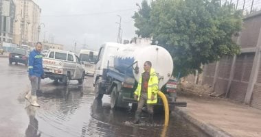 توقعات بسقوط أمطار متوسطة غزيره أحيانا على الإسكندرية اليوم