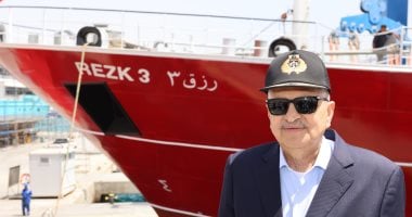 الفريق أسامة ربيع يشهد مراسم تدشين سفينتي الصيد أعالى البحار “رزق 2″ و”رزق 3”