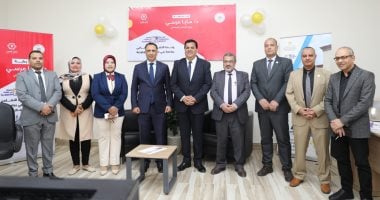 وزارة التضامن تفتتح وحدة الوزارة بجامعة بني سويف التكنولوجية