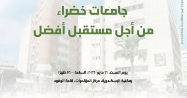 السبت.. ختام مشروع جامعات خضراء من أجل مستقبل أفضل بمكتبة الإسكندرية