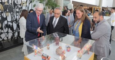 افتتاح معرض «كنوز الحرف اليدوية البيروانية» بمكتبة الإسكندرية
