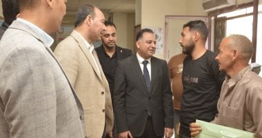 نائب محافظ البحيرة يتفقد المركز التكنولوجي بشبراخيت ويلتقى المواطنين