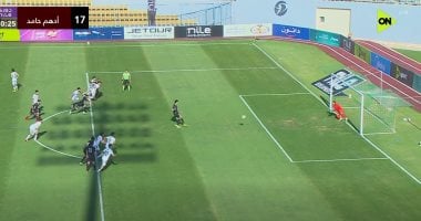 وادى دجلة يتعادل مع بتروجت 1-1 في الشوط الأول.. فيديو