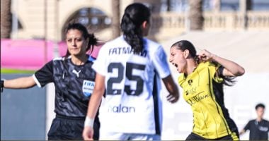 وادى دجلة يتقدم على مسار 2 -1 في الشوط الأول بنهائى كأس مصر للكرة النسائية