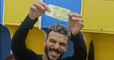 هدف = 100 يورو.. شاهد تسديدة شكري نجيب لاعب المقاولون فى شباك الجونة